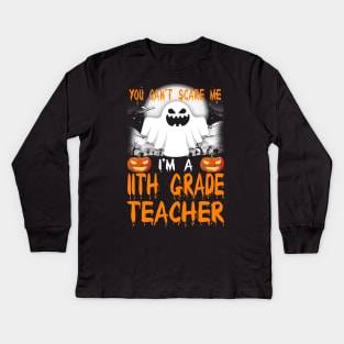 I'm a 11th Grade Teacher Halloween Kids Long Sleeve T-Shirt